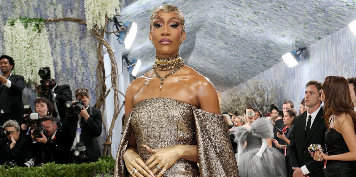 WNBA Star A’ja Wilson Wears Metallic Prabal Gurung Gown at the 2026 Met Gala