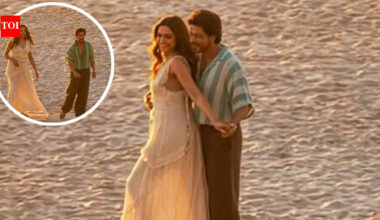 Shah Rukh Khan and Deepika Padukone shoot romantic dance sequence for ‘King’ - WATCH |