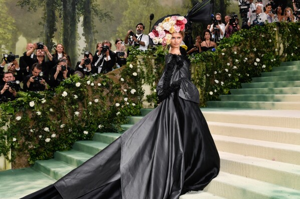 Zendaya attends The Metropolitan Museum of Art's Costume Institute benefit gala in New York on May 6, 2024. (Photo by Evan Agostini/Invision/AP, File)