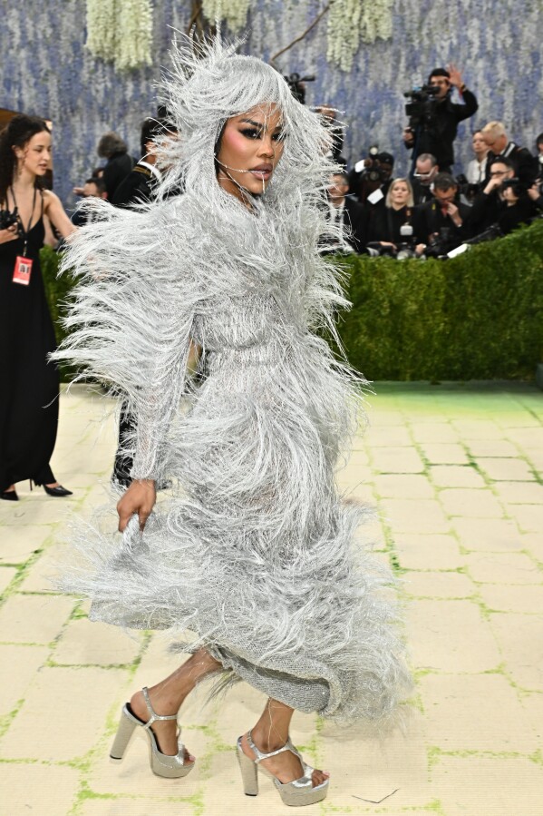 Teyana Taylor arrives at The Metropolitan Museum of Art's Costume Institute benefit gala celebrating the opening of the "Costume Art" exhibition on Monday, May 4, 2026, in New York. (Photo by Evan Agostini/Invision/AP)