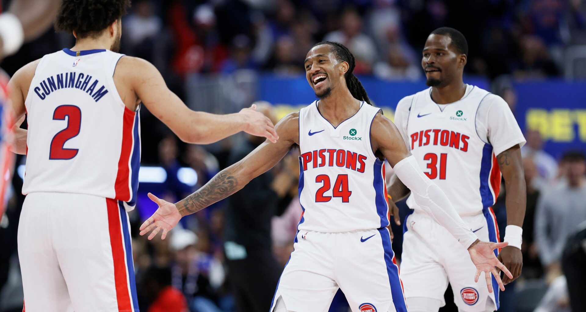 Cade Cunningham scores 23, Tobias Harris has 20 to help Pistons beat Cavs in Game 1