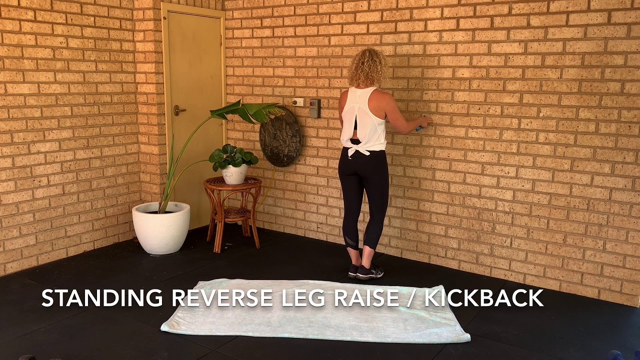 PilatesFit to Go - kneeling arm pulses forward and back - YouTube