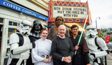 The C-3PO actor gets personal at SF screening