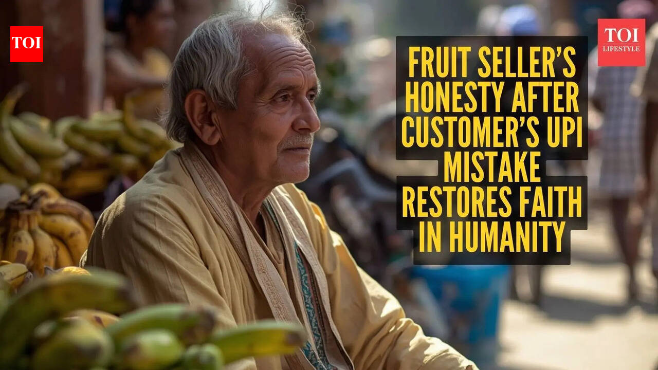 ‘He literally came running behind me and returned Rs 1500’: Fruit seller’s honesty after customer’s UPI mistake restores faith in humanity |