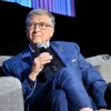 Bill Gates speaks onstage for a special conversation during "What’s Next? The Future With Bill Gates" at The Paris Theater on September 26, 2024 in New York City.