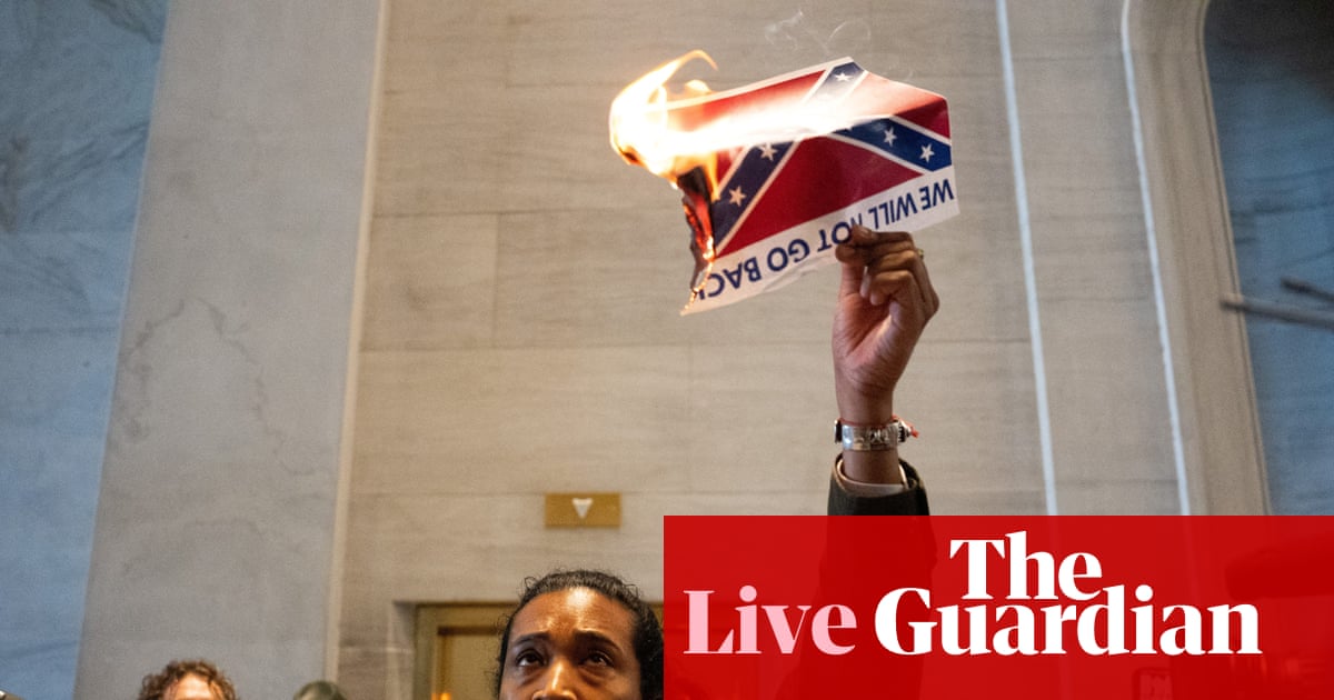 Anger mounts after Tennessee Republicans redraw maps – US politics live | US voting rights