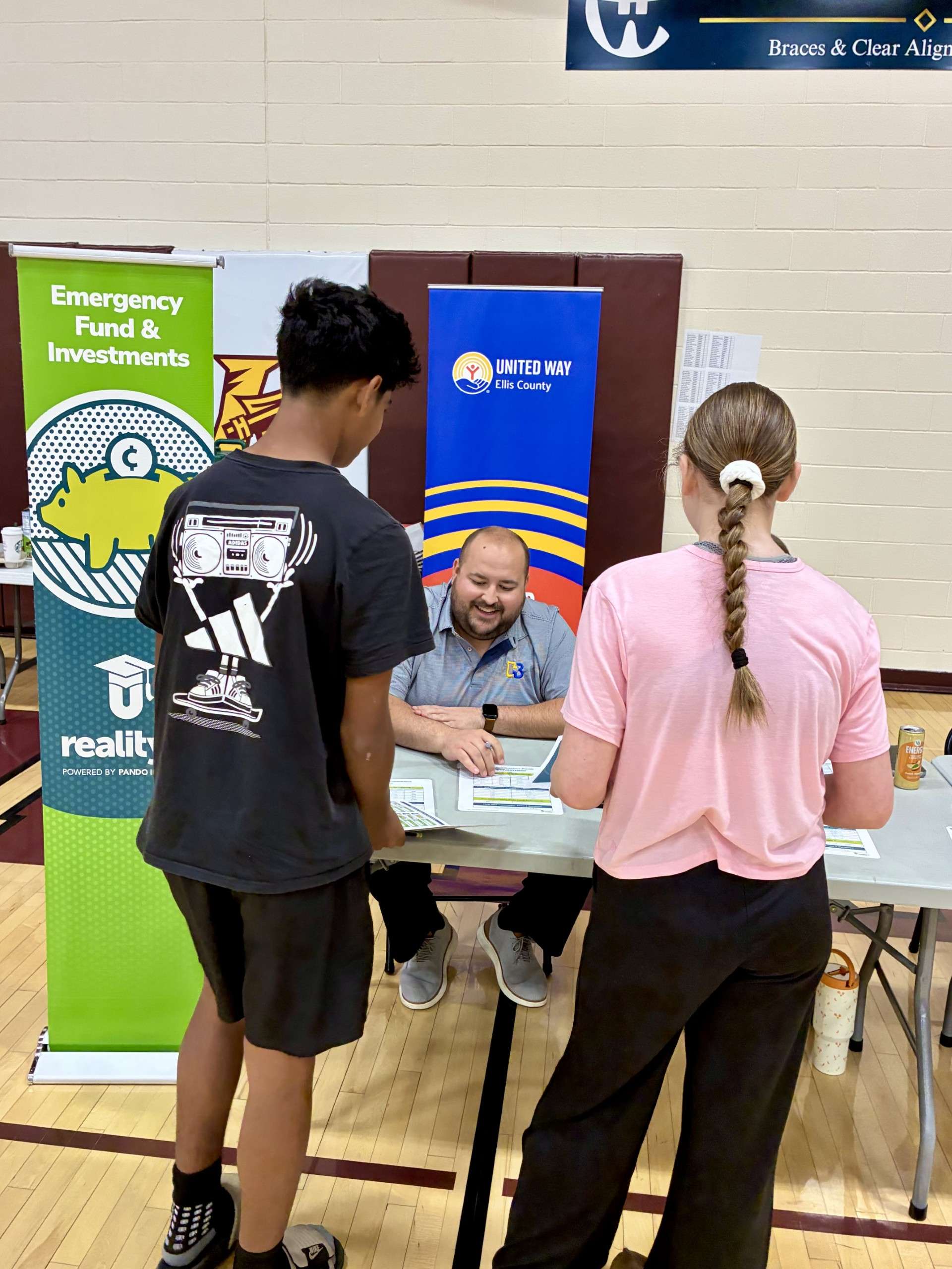 Reality U at Hays Middle School. Photo by United Way of Ellis County