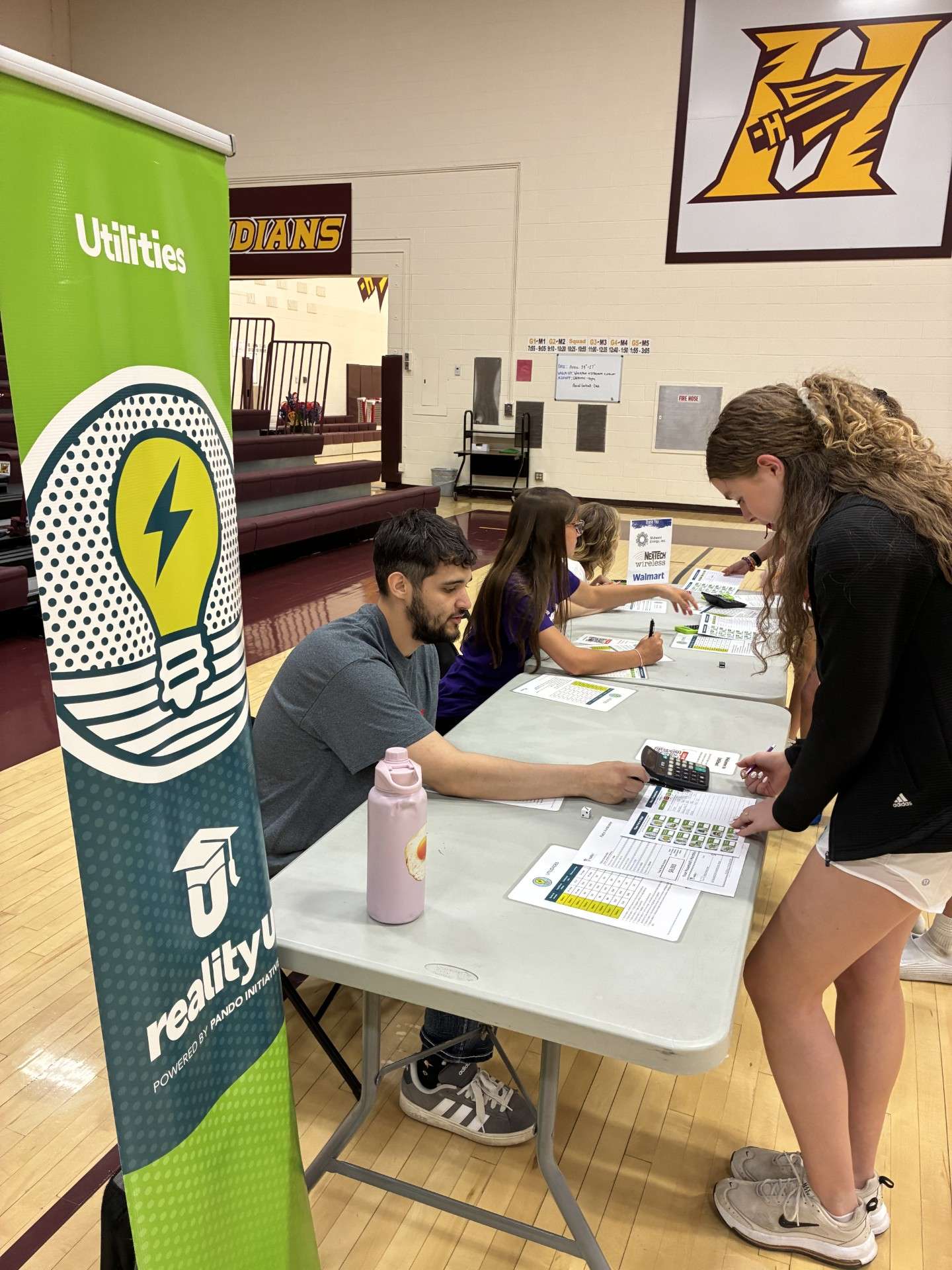 Reality U at Hays Middle School. Photo by United Way of Ellis County