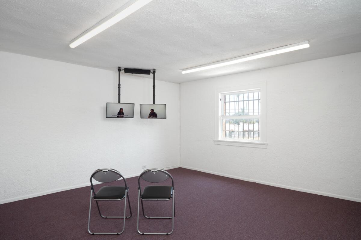 TJ Shin's solo exhibition "Delta" is at Ehrlich Steinberg through June 11.