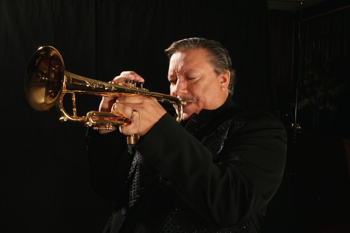 Arturo Sandoval, who frequently performs in Los Angeles, has a new album, "Sangú."
