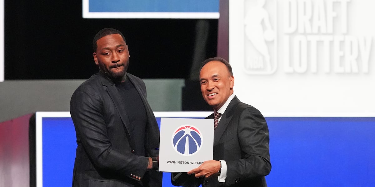 Washington wins NBA draft lottery, chance to pick first on June 23