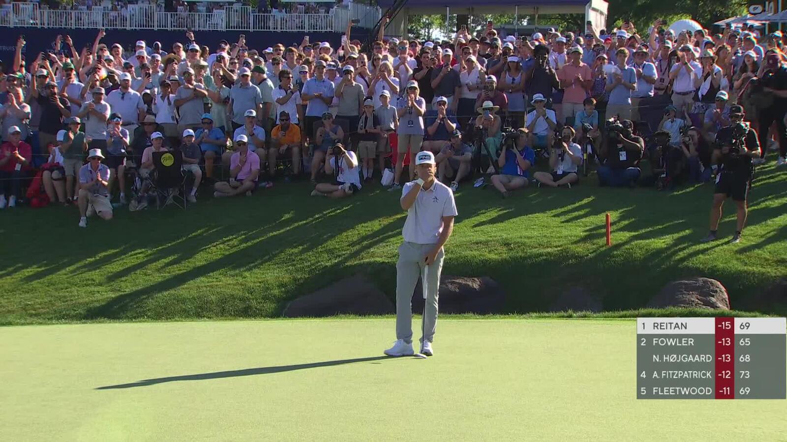 Kristoffer Reitan claims first PGA TOUR win at Truist Championship