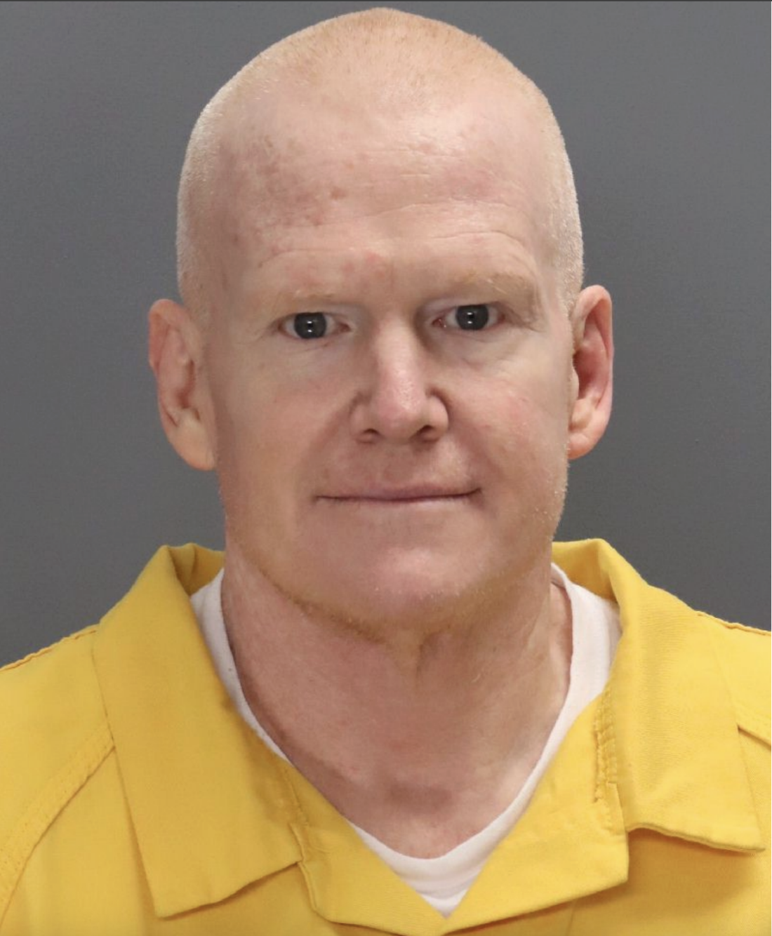 Alex Murdaugh, seen here in a 2023 photo, is currently an inmate in South Carolina's prison system.