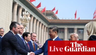 Trump-Xi summit live: US president says relationship with China will be ‘better than ever’ as key meeting begins | Donald Trump