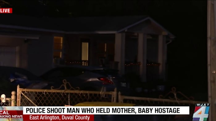 Man shot by officers after alleged hostage situation involving woman, infant in East Arlington: JSO