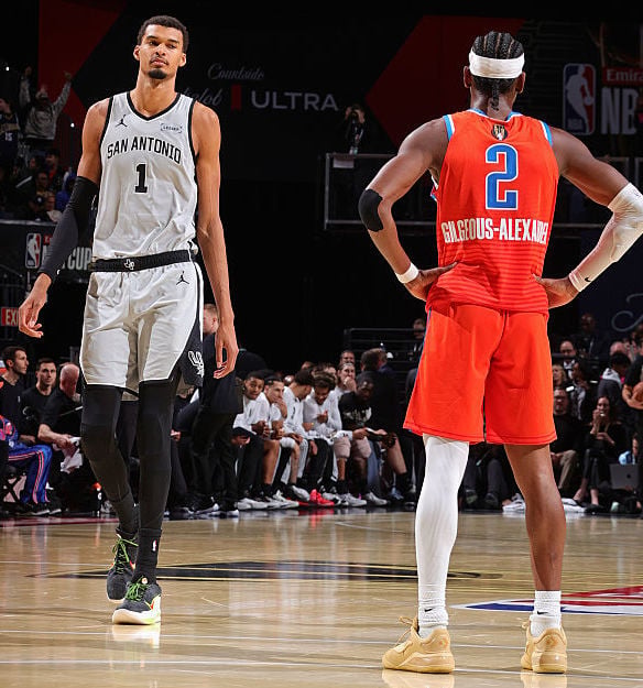 Victor Wembanyama, Shai Gilgeous-Alexander