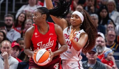 Fever star Aliyah Boston’s 8-year games-played streak ends with leg injury