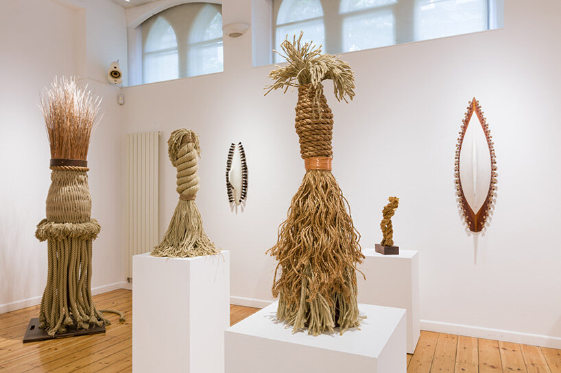 LR Vandy, Twist, 2024, Exhibition View at October Gallery, 2024 | image courtesy the Artist and October Gallery, London | image copyright Jonathan Greet, courtesy YSP