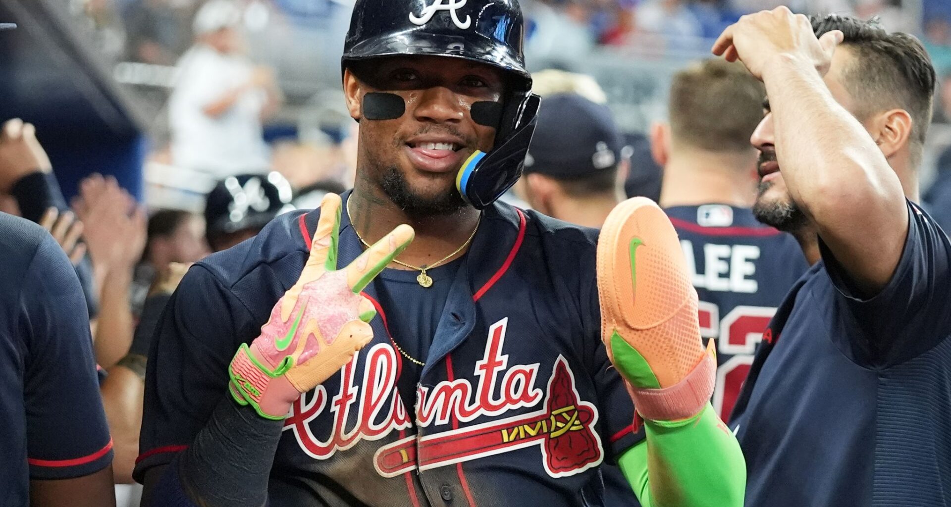 Acuña scores 3 times in return as Braves surge past Marlins 8-4