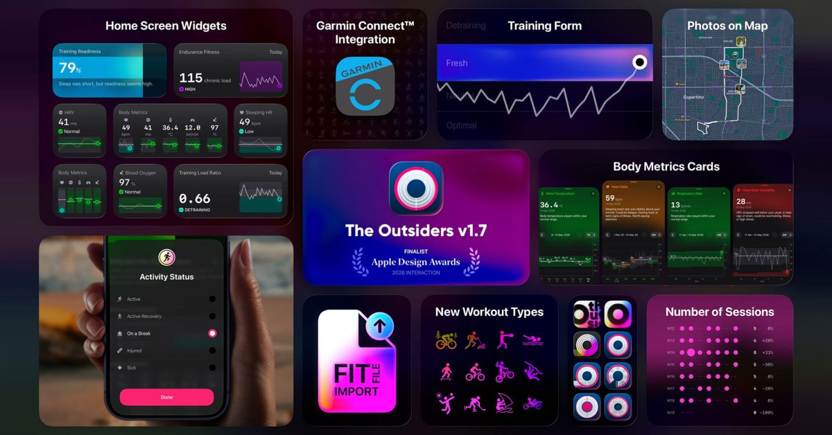 The Outsiders celebrates Apple Design Award nomination with huge update