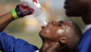 What heat does to plastic water bottles.