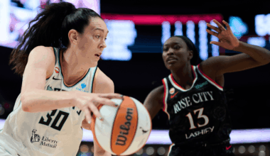 Breanna Stewart of the New York Liberty WNBA