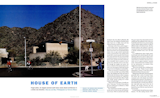 From the Archive: With Rammed Earth Walls and Flagstone Flooring, This Desert Home Matched Its Site - Photo 1 of 4 -