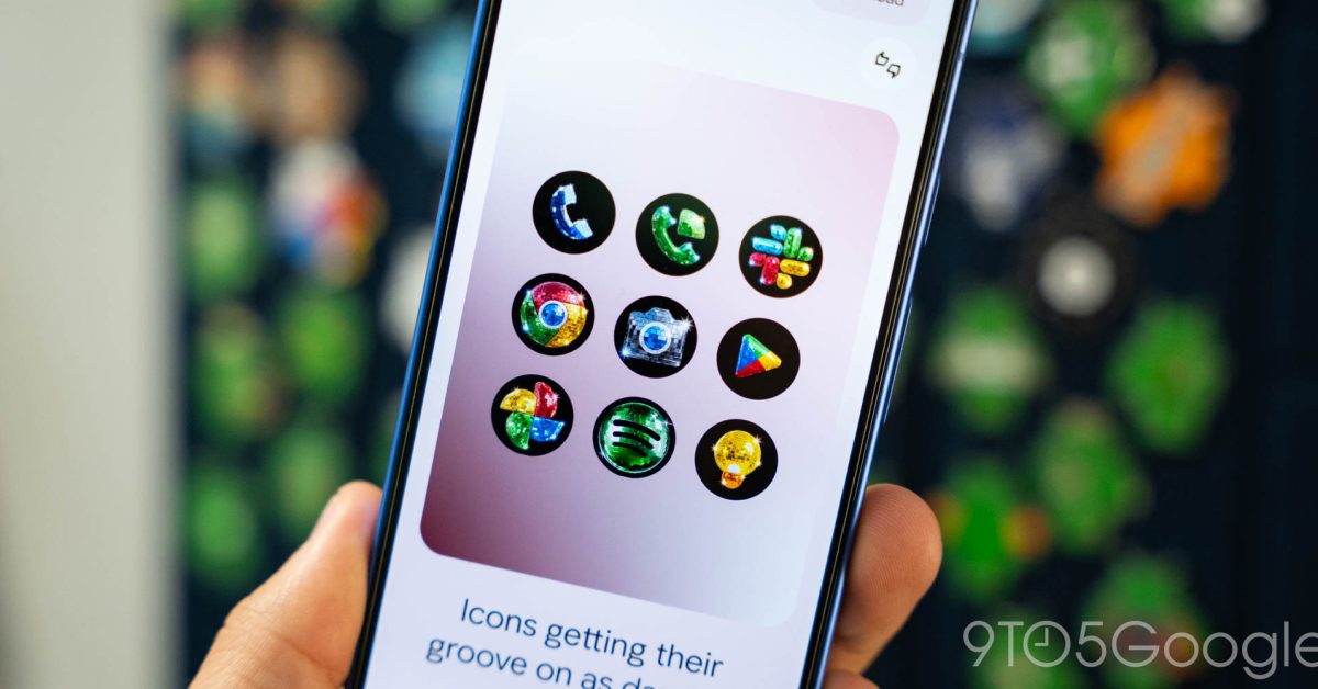 Google Pixel adds custom 'Disco' icon theme [Gallery]