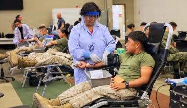 Naval Hospital Twentynine Palms supports record-breaking blood drive at MCAGCC