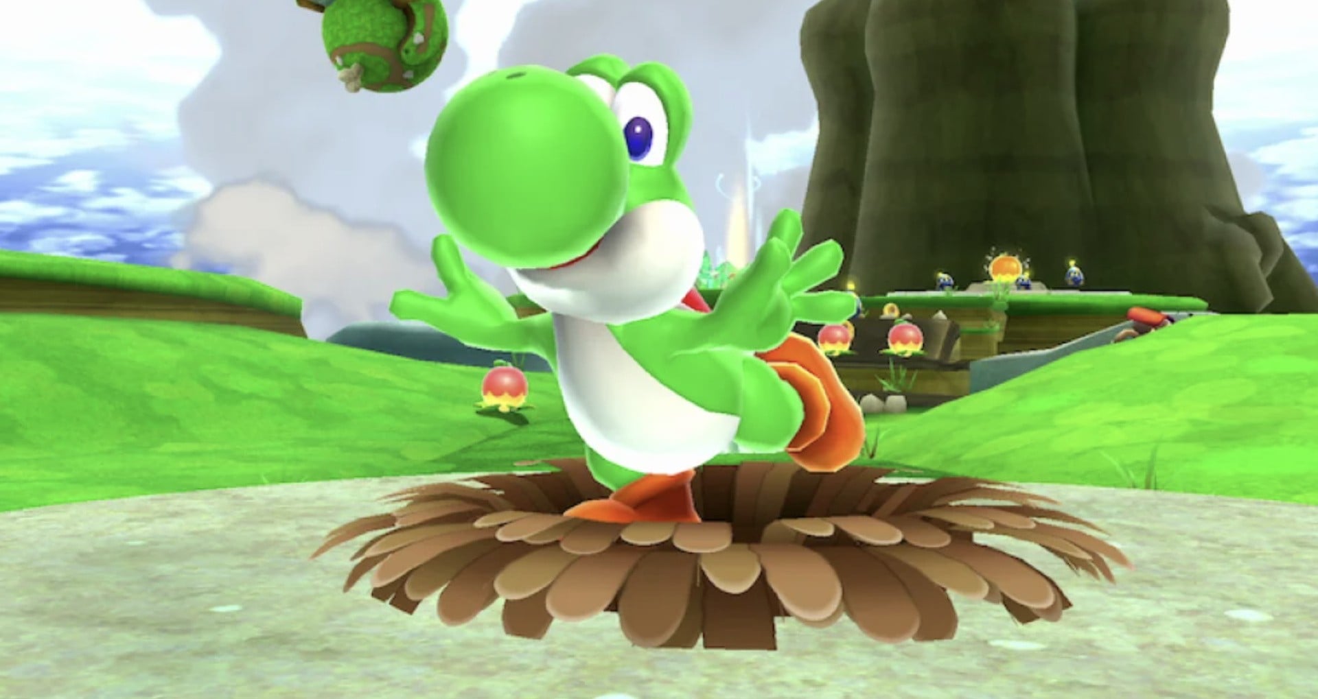 Random: Nintendo's New Yoshi Game Contains A Galactic Easter Egg