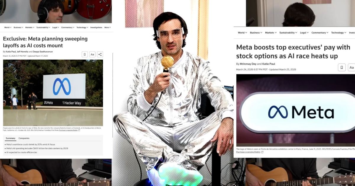Exclusive: Departing Meta Staffer Posts Biting Anti-AI Video Internally Amid Mass Layoffs – Mother Jones