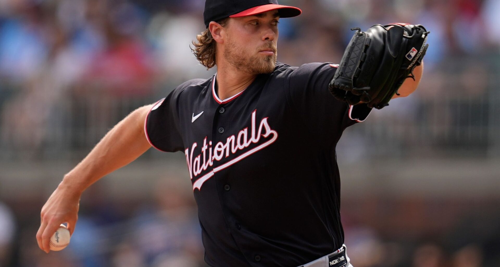Jake Irvin throws 5 hitless innings in Washington one-hitter, but sore shoulder dampens the mood