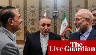 Middle East crisis live: Pakistan hopes to host US-Iran peace talks ‘very soon’, says PM, after Trump claims Tehran deal ‘largely negotiated’ | Middle East and north Africa