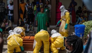 Young men storm a Congo hospital treating Ebola patients to demand bodies of their kin