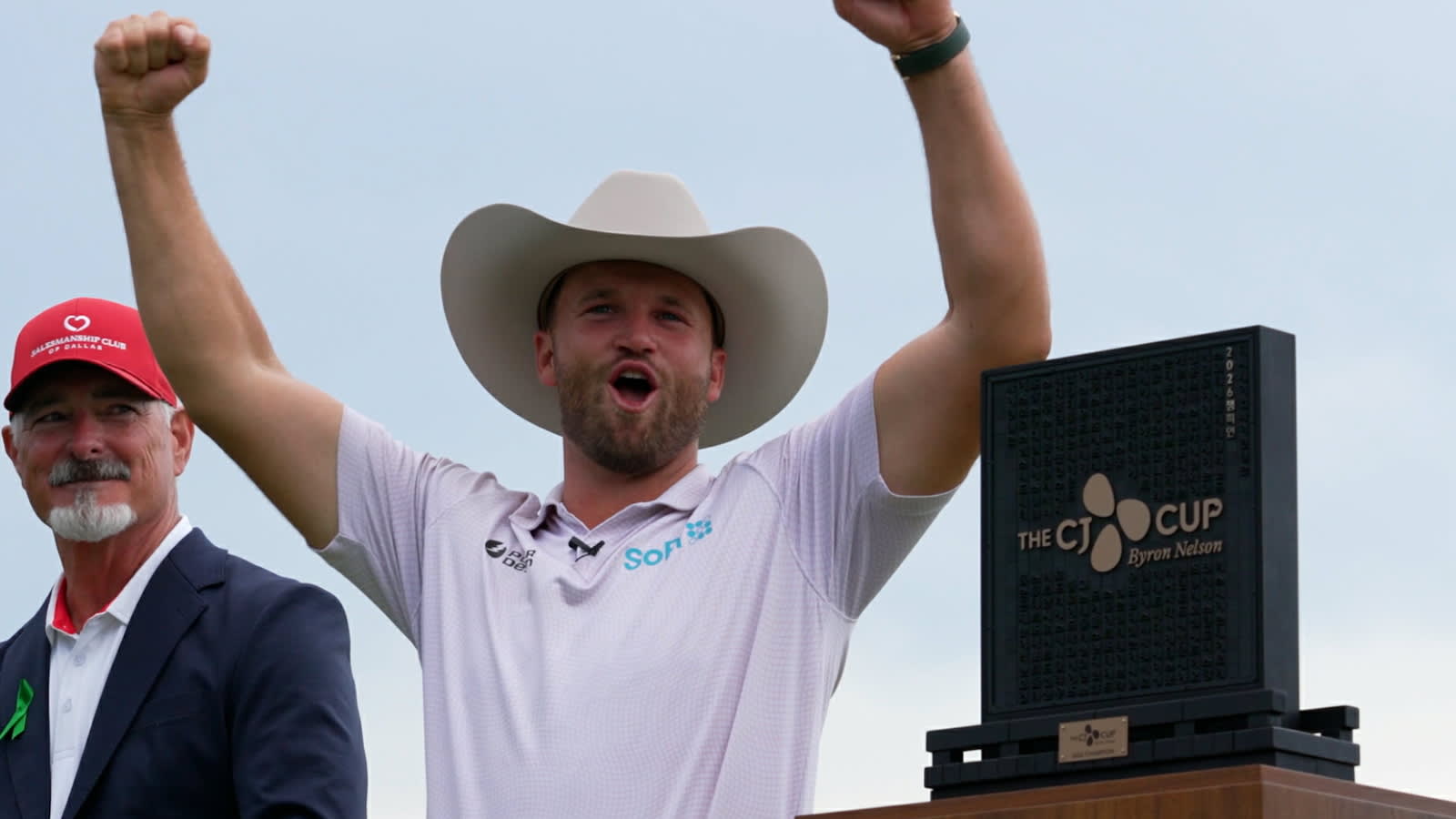 Mic'd up with Wyndham Clark after winning THE CJ CUP