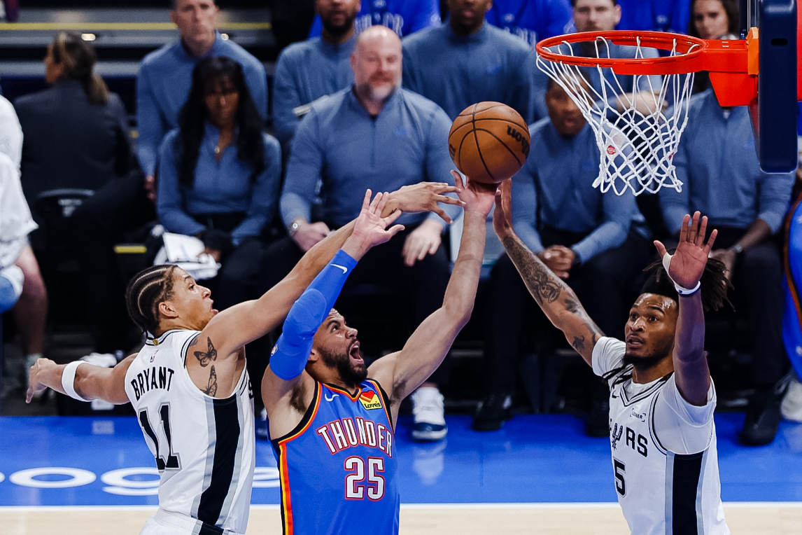 Spurs, Thunder issue final injury reports ahead of Game 5