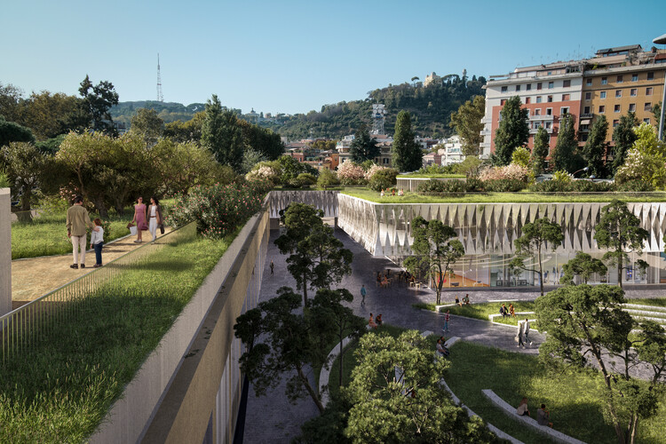 Stefano Boeri Architetti Converts Former Rome Transit Depot Into Multifunctional Civic Space - Image 3 of 5