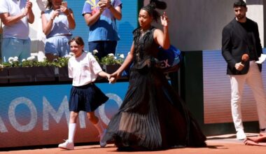 Naomi Osaka dazzles with eye-catching ‘Eiffel Tower’ inspired outfit to kick off French Open campaign