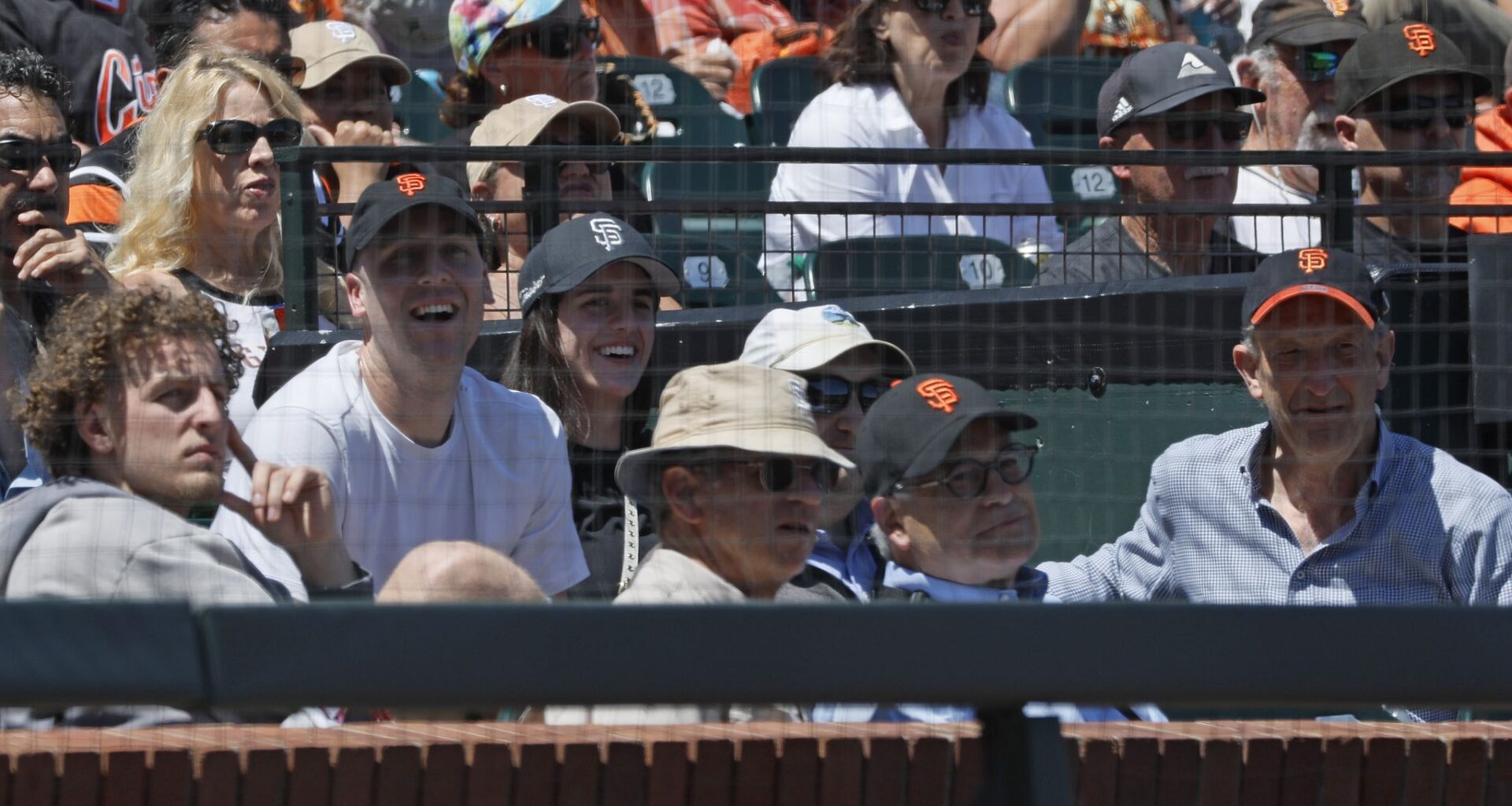 Giants fan Caitlin Clark? WNBA star at SF game before facing Valkyries