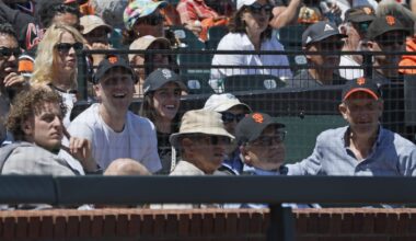 Giants fan Caitlin Clark? WNBA star at SF game before facing Valkyries