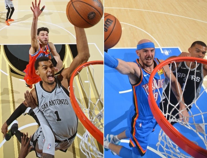 Victor Wembanyama, Alex Caruso