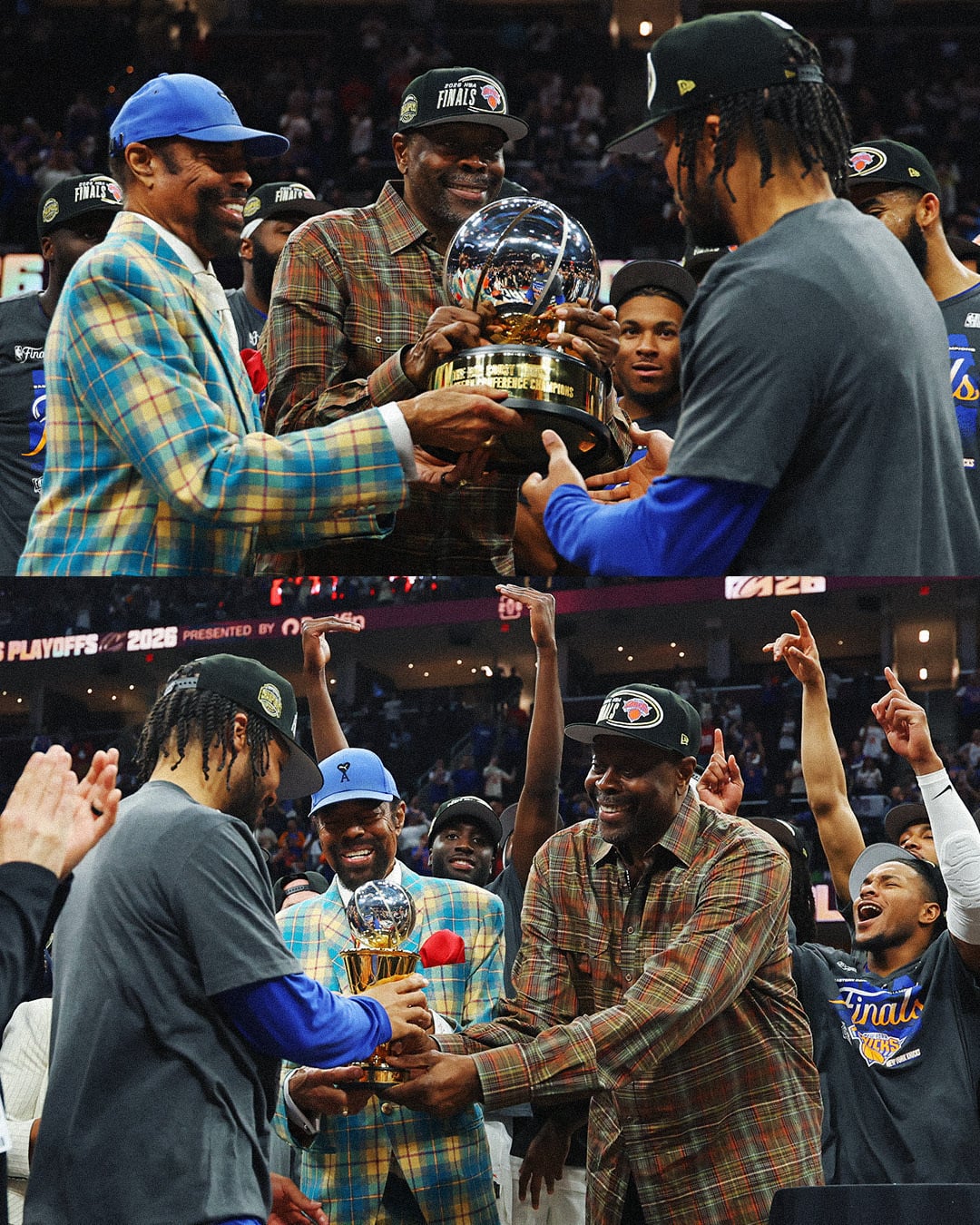 Walt "Clyde" Frazier, Patrick Ewing, Jalen Brunson
