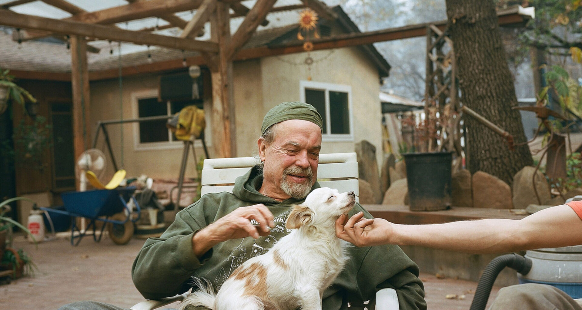 He stayed behind to fight the Camp Fire. His story became a film