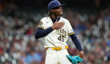 MLB suspends Abner Uribe one game after Brewers reliever's 'triple crotch chop'