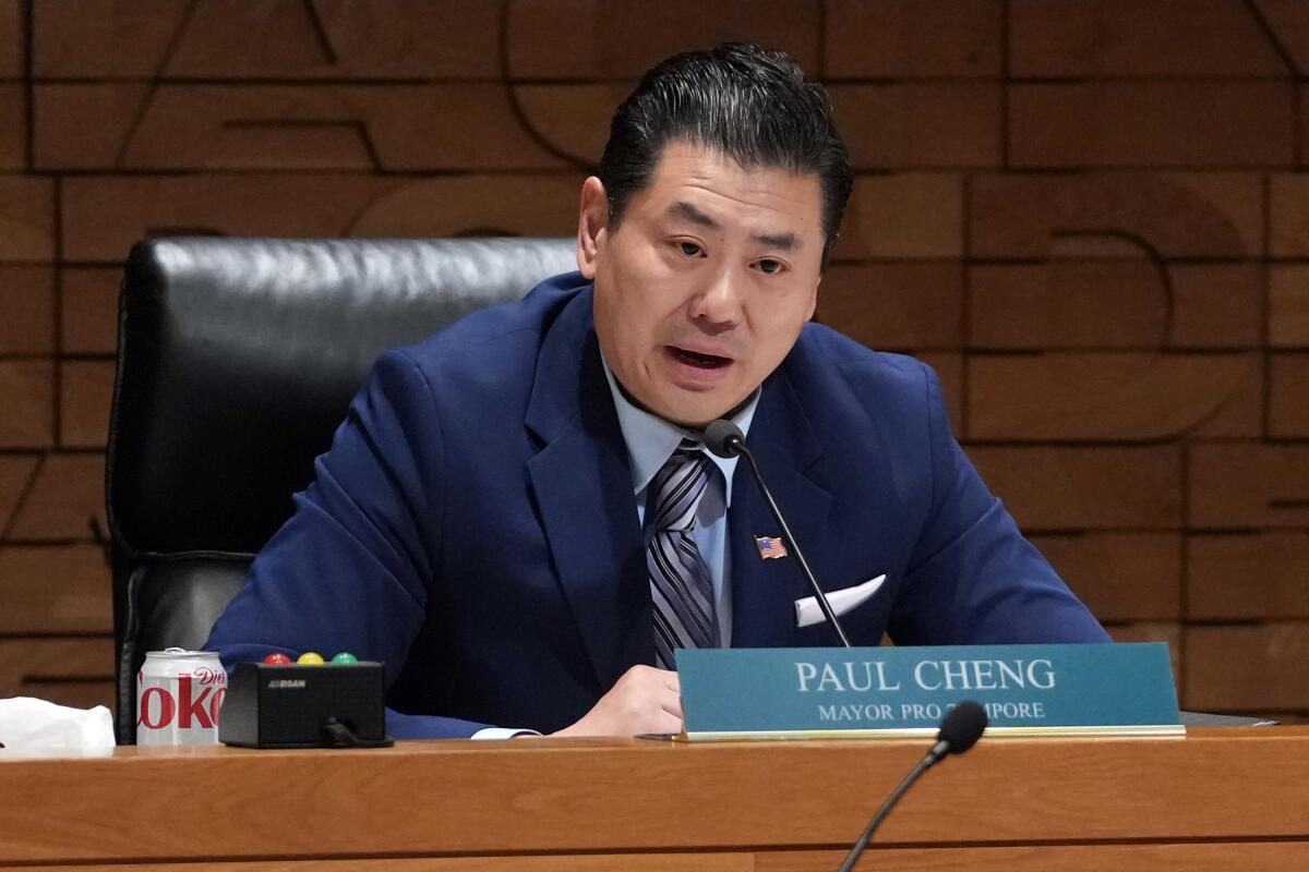 Arcaida Mayor Paul Cheng 