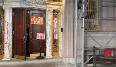 Consulate General of the Republic of Poland in New York vandalized