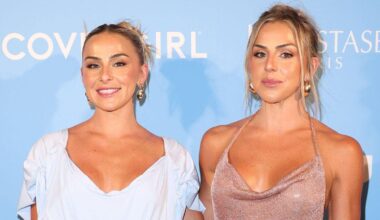 Cavinder Twins talk boob jobs and add a bikini 'triplet' during Miami Swim Week events