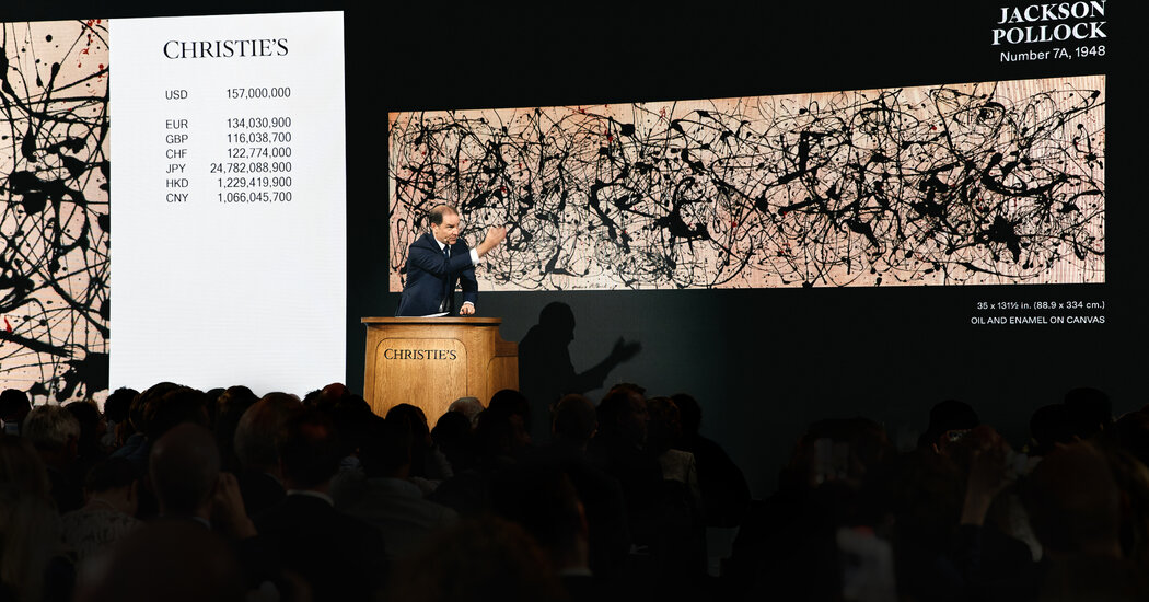 Pollock and Brancusi Join the $100 Million Club at Auction