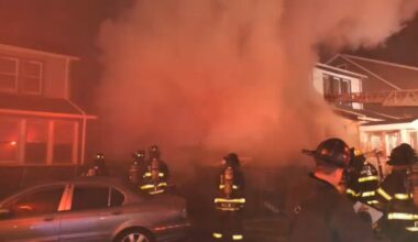 Family dispute sparked gas-fed fire that caused South Ozone Park, Queens home to collapse; suspect believed dead