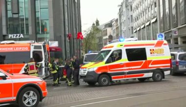 Leipzig, Germany incident news: Driver plows into people in shopping area, killing 2, seriously injuring 3